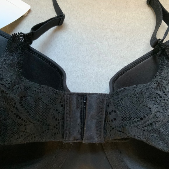 WACOAL Women's Lace Impression 32DD Black Underwire Contour Bra 853357 $68 - Picture 11 of 12